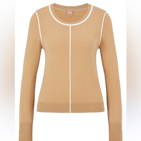 Boss Sweaters - BOSS BOSS FOMILA wool- cashmere blend